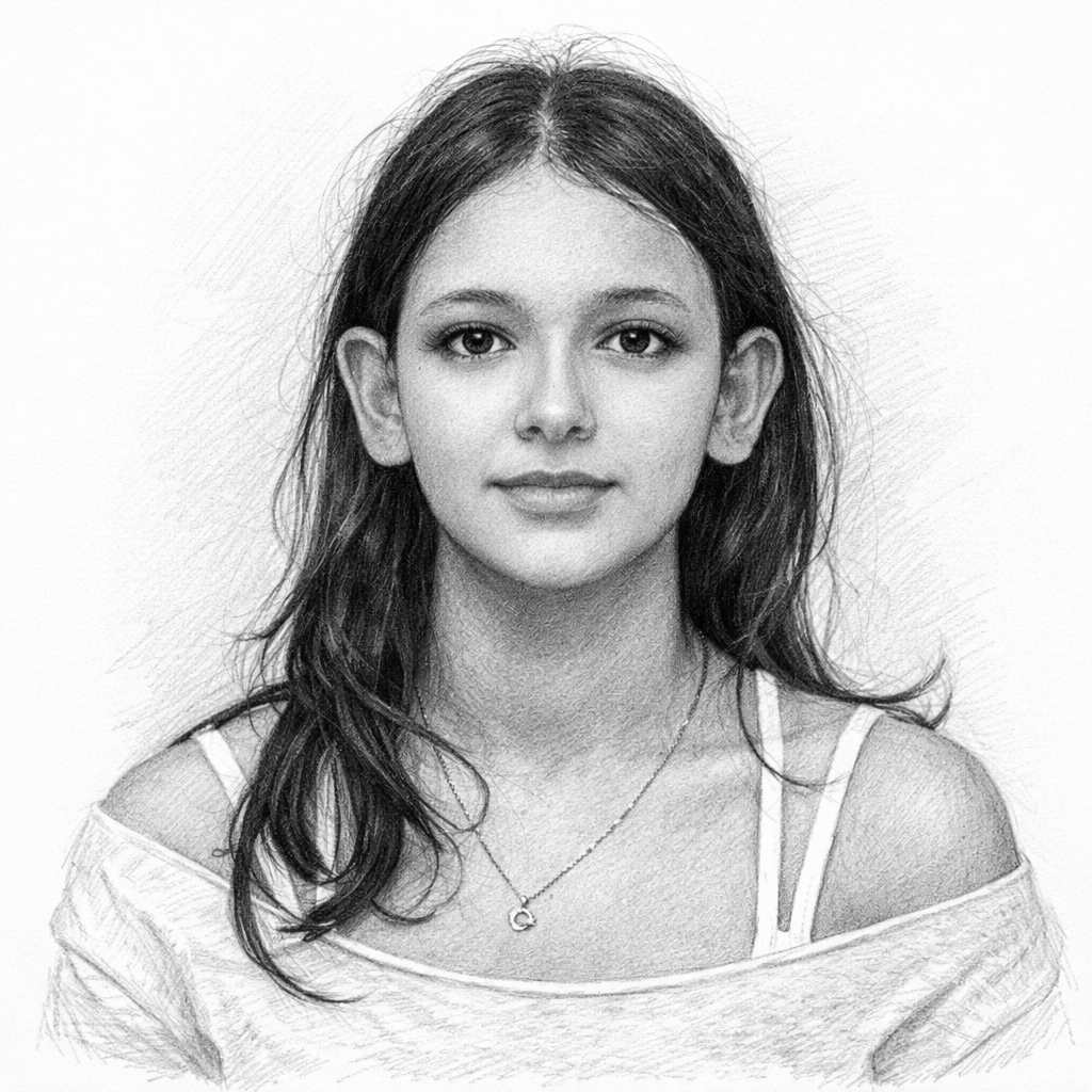 Personalised Pencil Portrait