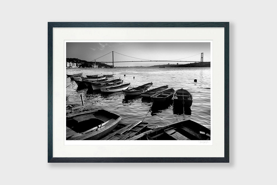 Framed Fine Art Print – Black Wood Frame