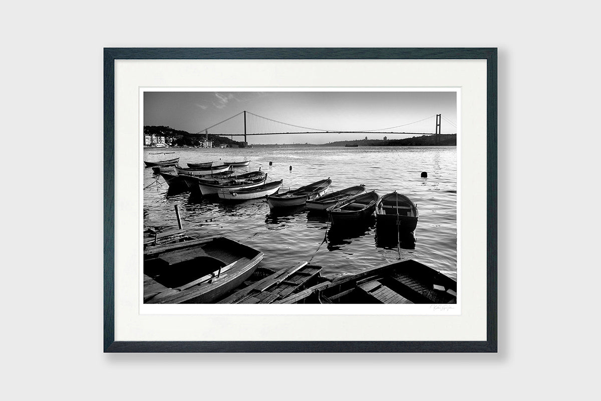 Framed Fine Art Print – Black Wood Frame