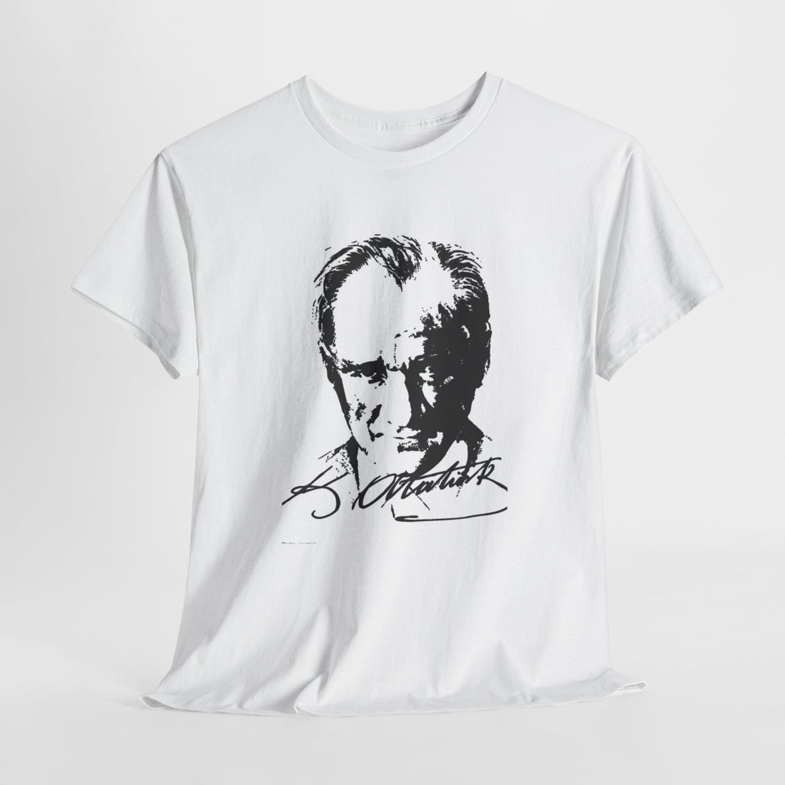 Ataturk Tshirt Black-White