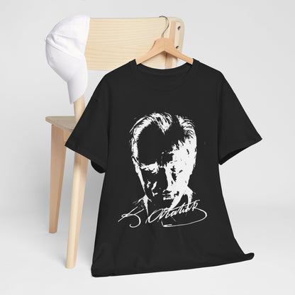 Ataturk Tshirt Black-White