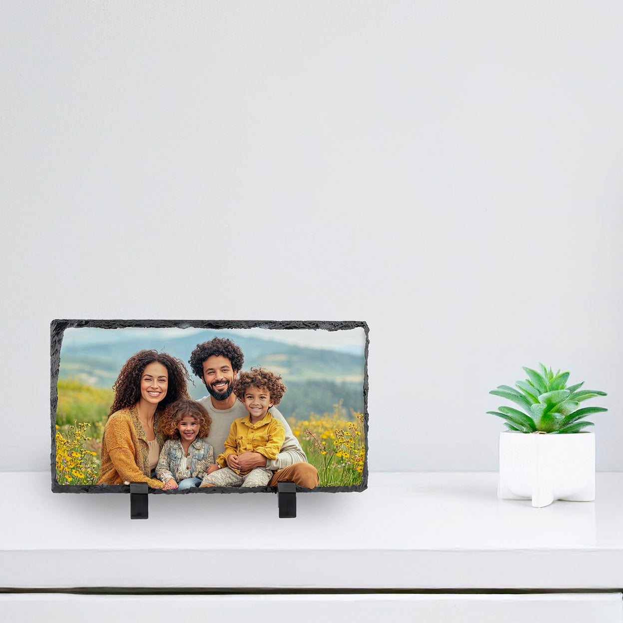 Photo Slate – Natural Stone Personalised Photo Display