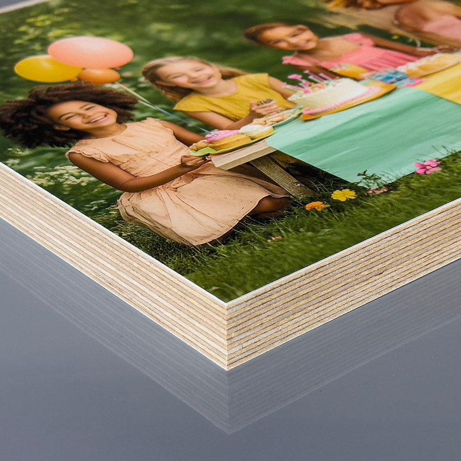 PlyWood Desk Block
